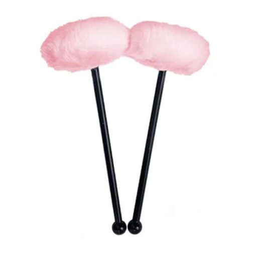 acoustIQ Grand Slam Tenor Drum Mallets (Light Pink)