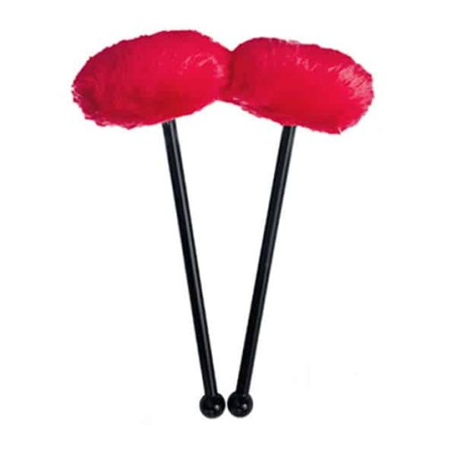 acoustIQ Grand Slam Tenor Drum Mallets (Red)