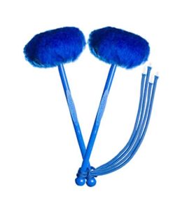 myTyFry Ultimate Custom Tenor Drum Mallets (Royal Blue/Blue/Royal Blue)