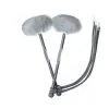 TyFry Ultimate Tenor Drum Mallets (Silver)