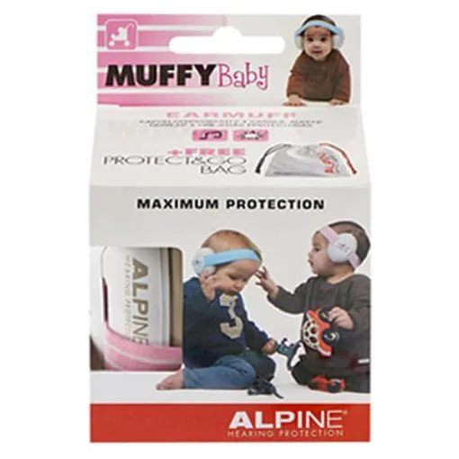 Alpine Muffy Baby Earmuffs (Pink)