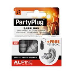 Alpine PartyPlug Earplugs (Silver)