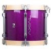 British Drum Co AXIAL 16" x 12" Tenor Drum (Cosmic Purple Sparkle/Silver)