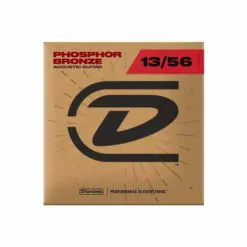 Jim Dunlop Phosphor Bronze Acoustic Guitar Strings (Medium 13-56)