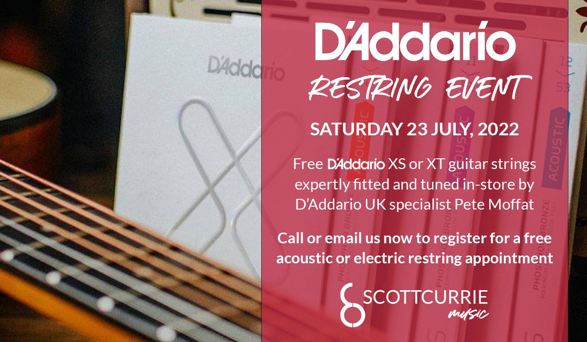 D'Addario Restring Event