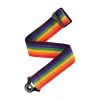 D'Addario Auto Lock Polypropylene Guitar Strap (Rainbow)